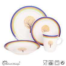 16PCS Handpainted Ceramic Dinner Set Wholesale